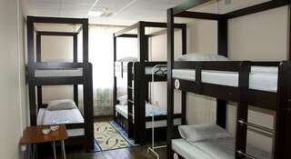 Гостиница Хостел Like Липецк Липецк Кровать в общем 6-местном номере для мужчин и женщин-7